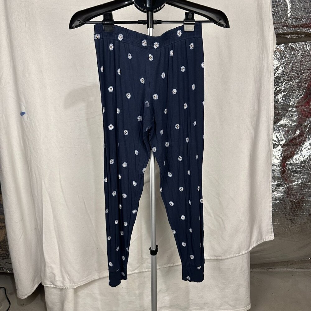 Nordstrom Women’s‎ Pajama Pants XXS | Blue Floral Sleepwear Lounge Pants